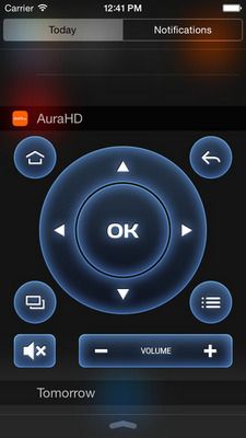 мобильное приложение AuraHD Remote