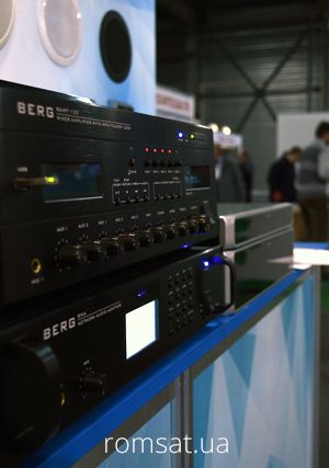 Системы звука Berg на Безпека 2015 от Romsat.ua