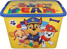 Коробка для іграшок Stor Paw Patrol - Boy Plain, Storage Click Box 23L (Stor-02546)