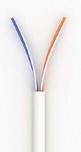 Кабель KLM UTP 2Pх0.5 PVC CCA W 305m (білий)