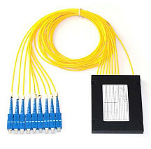 Оптичний подільник Optolink PLC (ABS) 1x16-SC/UPC-2,0 мм-1,0 м (G.657A) (PLC (ABS) 1x16-SC/UPC-2,0 мм-1,0 м (G