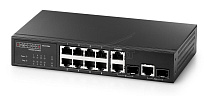 Комутатор Edge-core ES3510MA (L2, 8x10/100Base-T, 2x1G SFP/RJ45)