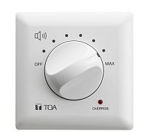 Атенюатор TOA AT-4030B-EB (Регулятор гучності, 30Вт, 8 рівнів регулювання + повне вимикання, білого кольору)