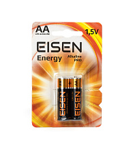 Батарейка лужна Eisen Energy Alkaline PRO LR6 (AA) блістер 2шт.