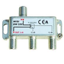 Відгалуджувач WISI DM 32 C (2-12) (2Way Tap 12 dB, 5-1000 МГц)