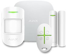 Комплект охоронної сигналізації Ajax StarterKit Hub White