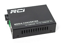 Медіаконвертер RCI RCI902W-FE-20-T (100M, 20km, SC, RJ45, Tx 1310nm, standart size metal case)