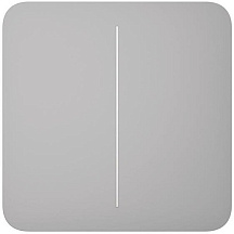 Кнопка Ajax SoloButton (2-gang) для LightSwitch, Fog Кнопка Ajax SoloButton (2-gang) для LightSwitch, Fog