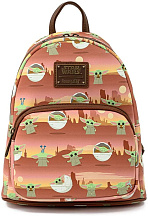 Рюкзак Loungefly Star Wars The Mandalorian - The Child Baby Yoda Mini Backpack STBK0201 Рюкзак Loungefly Star Wars The Mandalorian - The Child Baby Yoda Mini Backpack STBK0201