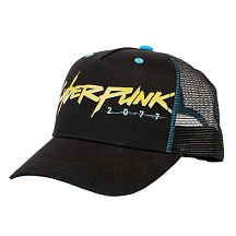 Бейсболка Тракер Jinx Cyberpunk 2077 - Cyberpunker Trucker Hat (10795) Бейсболка Тракер Jinx Cyberpunk 2077 - Cyberpunker Trucker Hat (10795)