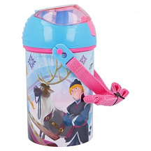 Пляшка для подорожей дитяча Stor Disney - Frozen Iridescent Aqua, Pop Up Canteen 450 ml Пляшка для подорожей дитяча Stor Disney - Frozen Iridescent Aqua, Pop Up Canteen 450 ml