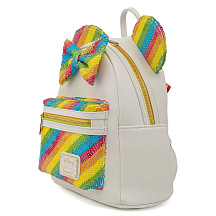 Рюкзак Loungefly Disney - Minnie Mouse Sequined Rainbow Mini Backpack WDBK1659 Рюкзак Loungefly Disney - Minnie Mouse Sequined Rainbow Mini Backpack WDBK1659
