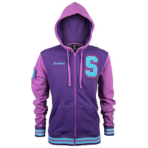 Толстовка Jinx Overwatch Varsity Sombra Zip-Up Hoodie XXL Purple/Pink Толстовка Jinx Overwatch Varsity Sombra Zip-Up Hoodie XXL Purple/Pink
