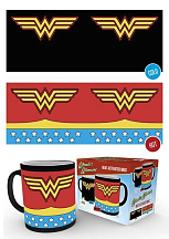 Чашка теплочутлива GB eye DC Comics - Wonder Woman Costume, 295 мл Чашка теплочутлива GB eye DC Comics - Wonder Woman Costume, 295 мл