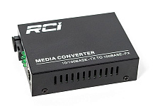 Медіаконвертер RCI RCI902W-FE-20-R (100M, 20km, SC, RJ45, Tx 1550nm, standart size metal case) Медіаконвертер RCI RCI902W-FE-20-R (100M, 20km, SC, RJ45, Tx 1550nm, standart size metal case)