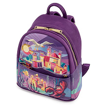 Рюкзак Loungefly Disney - Castle Little Mermaid Mini Backpack WDBK1749 Рюкзак Loungefly Disney - Castle Little Mermaid Mini Backpack WDBK1749