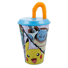 Стакан Stor Pokemon - Distorsion, Easy Sport Tumbler 430 ml Стакан Stor Pokemon - Distorsion, Easy Sport Tumbler 430 ml