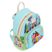 Рюкзак Loungefly Disney - Zootopia Chibi Group Mini Backpack WDBK1537 Рюкзак Loungefly Disney - Zootopia Chibi Group Mini Backpack WDBK1537