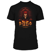 Футболка JINX Diablo II: Resurrected Key To Darkness Premium Black S Футболка JINX Diablo II: Resurrected Key To Darkness Premium Black S